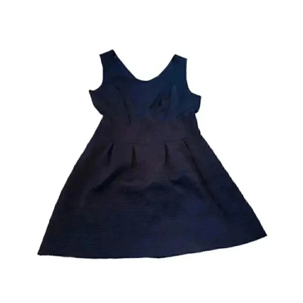 New York & Company Navy blue sleeveless cocktail dress XXL Stretch - Picture 6 of 6